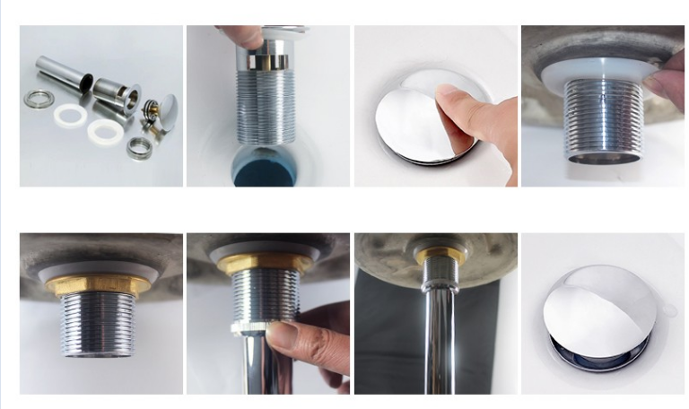 Донный клапан для раковины CeramaLux RD001