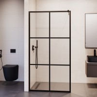 Душевая перегородка RGW WA-11B (С рисунком (шелкография), 900)