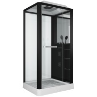 Душевая кабина Grossman Alba GR223 (90x110x225) дверь распашная,3 места