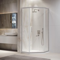 Душевой уголок RGW PA-86S (Прозрачное, 900x900)