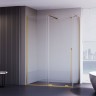 Боковая панель Veconi Premium Trento SP-50G, 1000х2000 , брашированное золото, стекло прозрачное