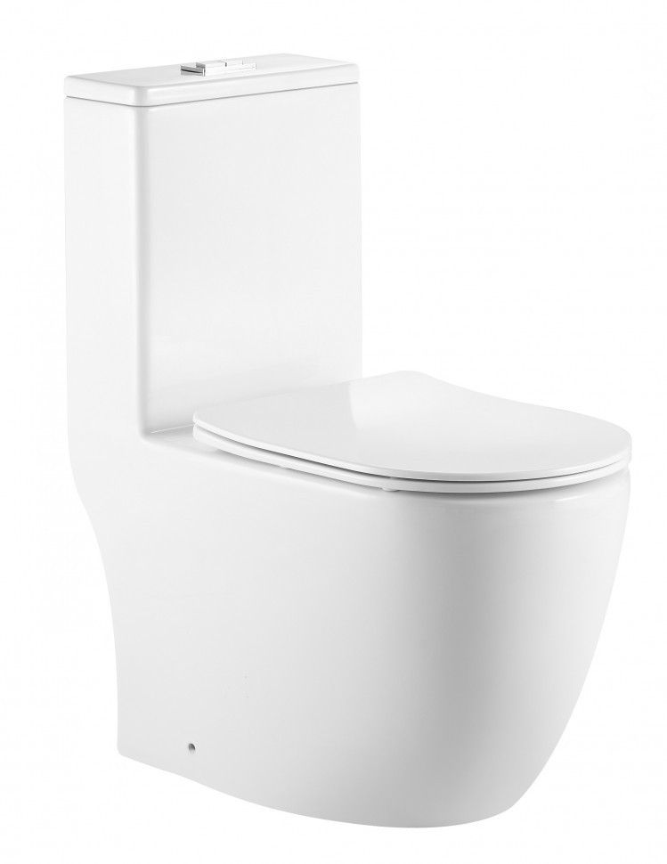 напольный унитаз ceramalux TR2176MN монолит