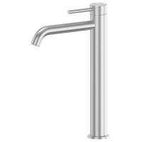 Смеситель ABBER Wasser Kreis 316 AF8111BST-L для накладной раковины, брашированная сталь