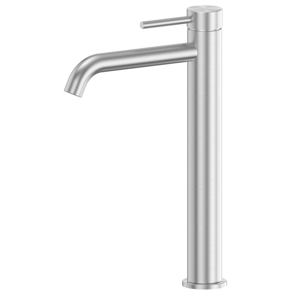 Смеситель ABBER Wasser Kreis 316 AF8111BST-L для накладной раковины, брашированная сталь