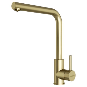Смеситель для кухни TWIN, светлое золото, Tw213622-LG, Paulmark