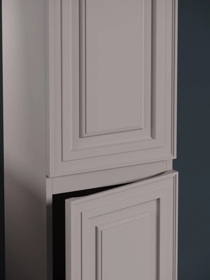 Шкаф-пенал SANCOS Very подвесной правый, Doha Soft , 350х300х1600 мм, арт. PVR35RSM