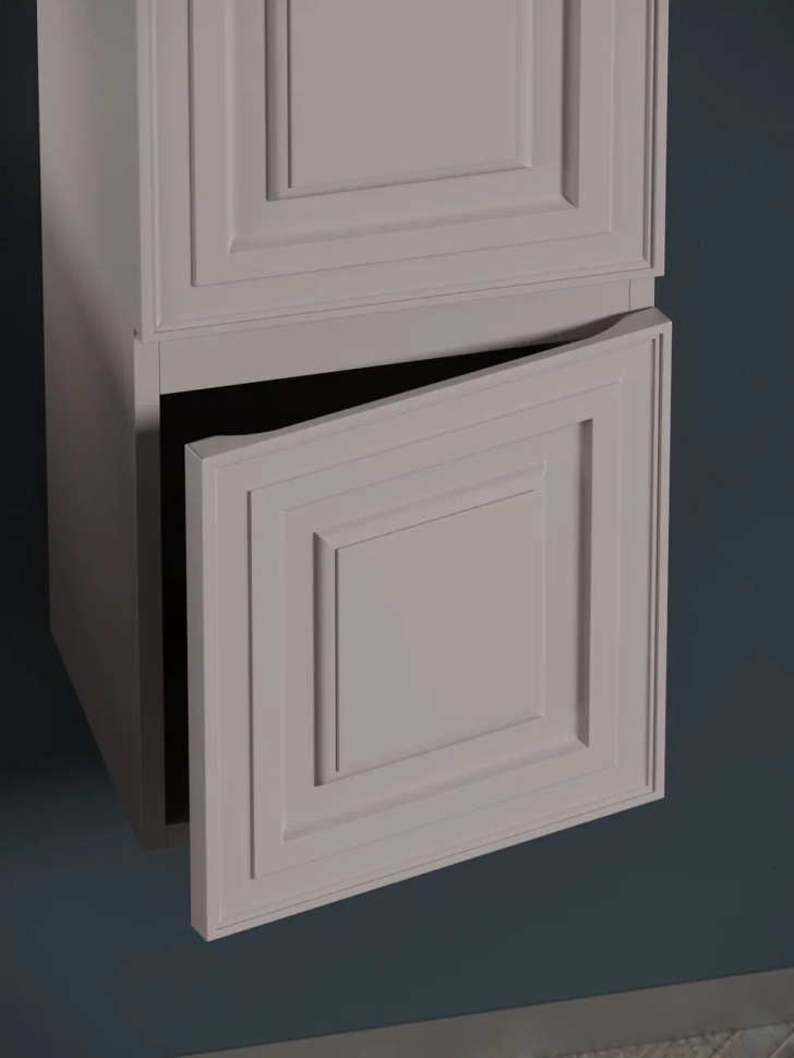 Шкаф-пенал SANCOS Very подвесной правый, Doha Soft , 350х300х1600 мм, арт. PVR35RSM