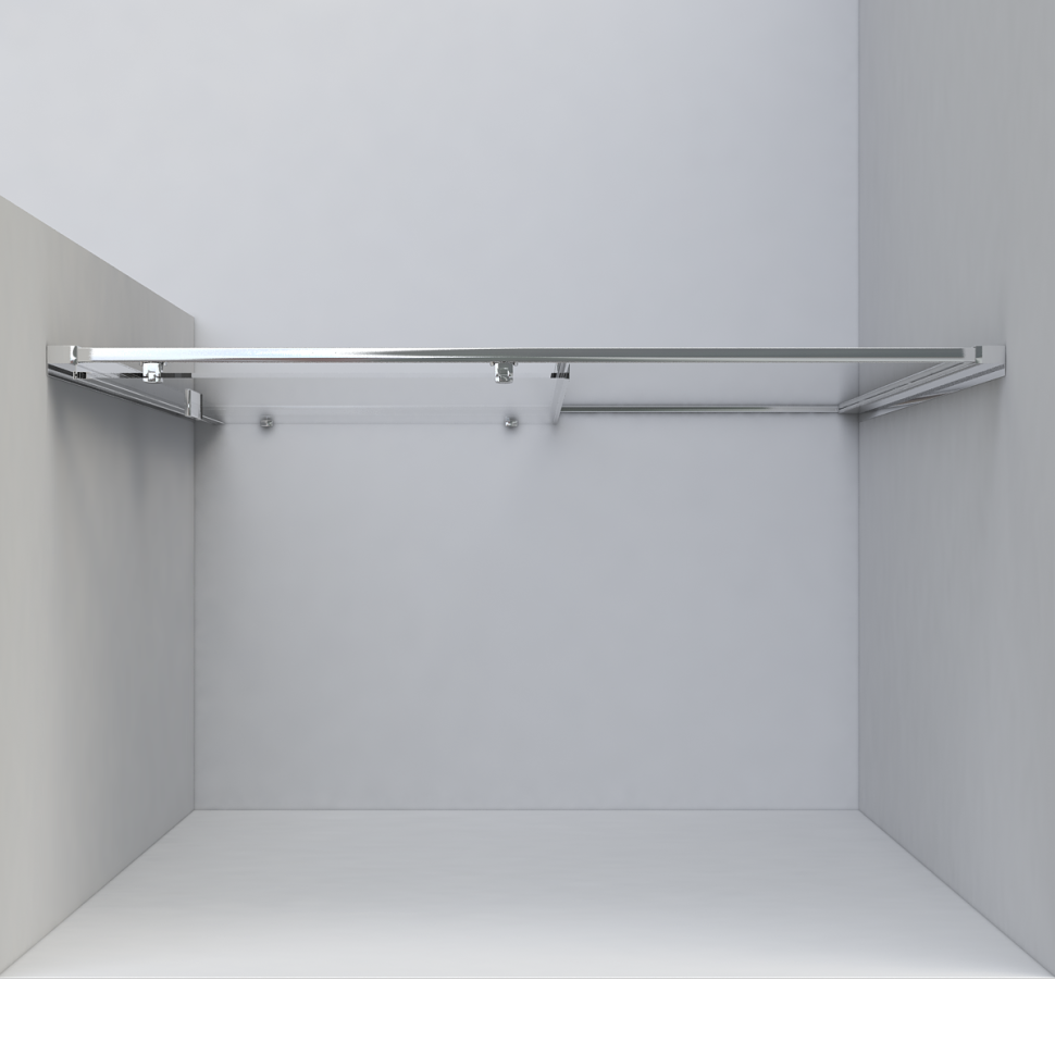 Душевая дверь Garda VDS-1G150CLG, 1500, брашированное золото, стекло прозрачное