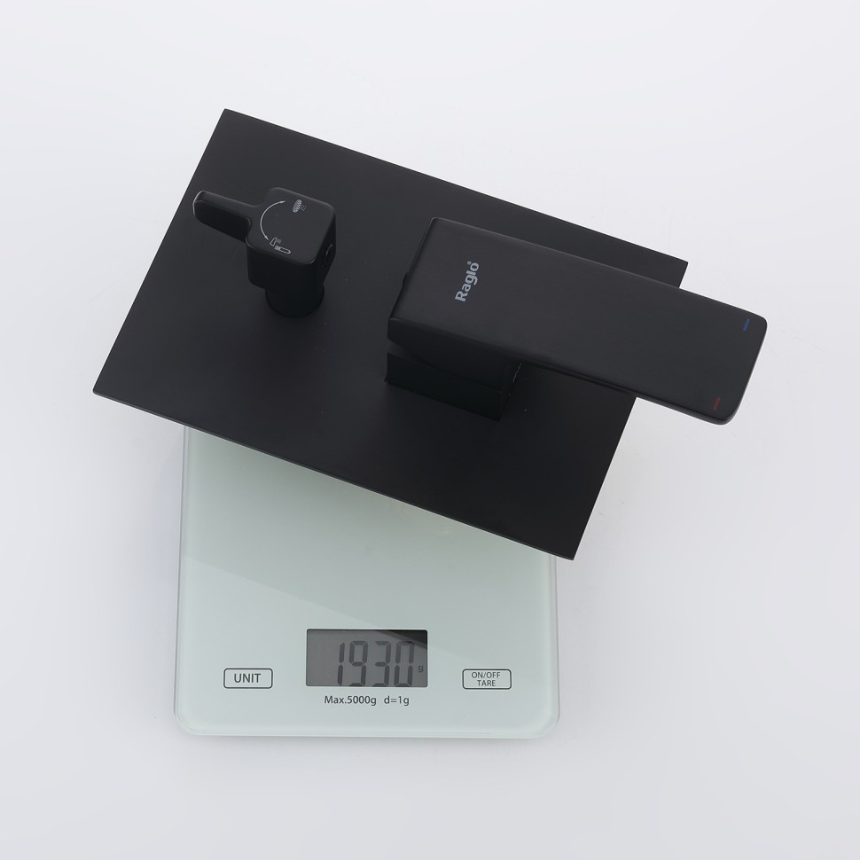 Душевая система Raglo встраиваемая черный