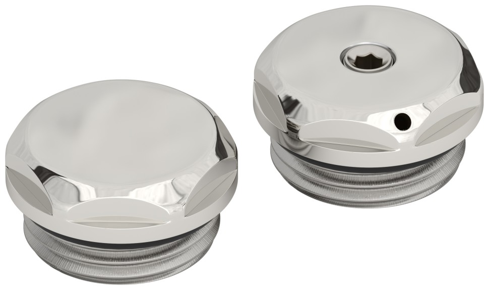 Спускной клапан с заглушкой d 25 мм (G 1/2" НР)