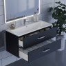 Тумба под раковину Uperwood Foster 100 см, черная