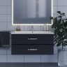 Тумба под раковину Uperwood Foster 100 см, черная