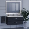 Тумба под раковину Uperwood Foster 100 см, черная
