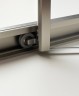 Timo Душевой угол TTSS-100/13C-8R, раздвиж 1000*1000*2000, проф никель, стекло проз 8 мм