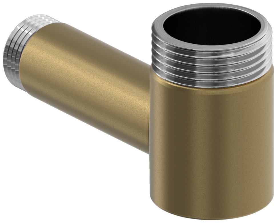 Уголок переходной (G 1" НР х G 1/2" НР)