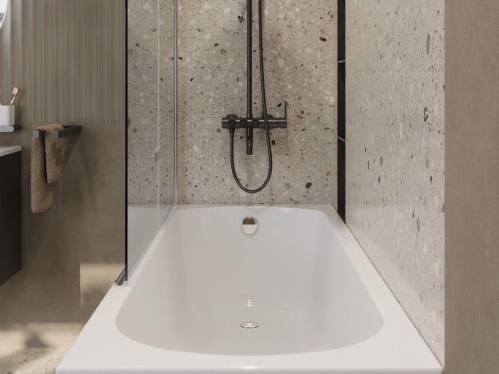 Акриловая ванна CEZARES ECO-175-75-41-W37