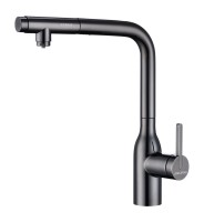 Смеситель для кухни Viper, глянцевый черный, Vi213105-GB, Starke-Paulmark