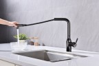 Смеситель для кухни Viper, глянцевый черный, Vi213105-GB, Starke-Paulmark