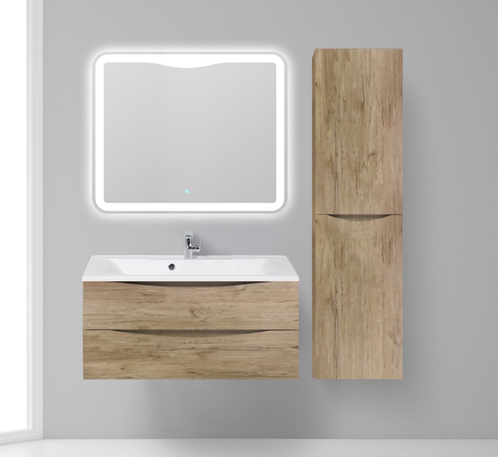 Шкаф подвесной BelBagno FLY-MARINO-1500-2A-SC-RN-P-L