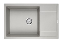 Мойка FLUGEN 60, IT-GRANIT, PM317850-GR, серый, 780х500 мм, Paulmark