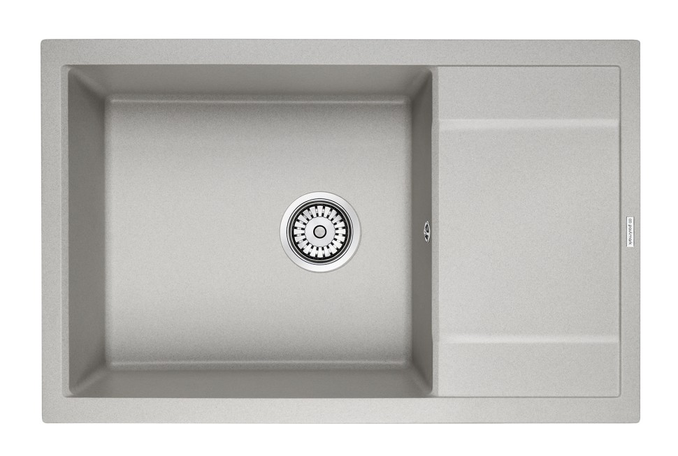 Мойка FLUGEN 60, IT-GRANIT, PM317850-GR, серый, 780х500 мм, Paulmark