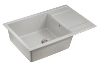 Мойка FLUGEN 60, IT-GRANIT, PM317850-GR, серый, 780х500 мм, Paulmark