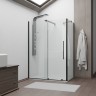 Душевой уголок RGW 120х100х195 см TO-48B TO-18B + Z-18B Прямоуг., Чёрный, Прозрачное, 6 мм Easy Clean (41074820-14)