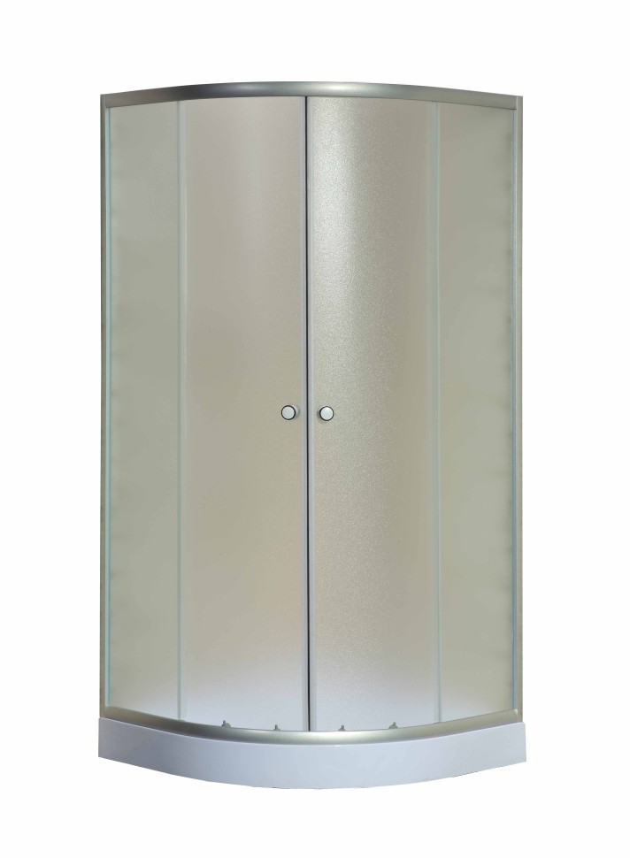 Душевой уголок Niagara Eco NG-003-14 (80х80х195) низкий поддон(13см),стекло матовое,2 места