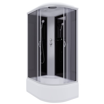 Душевая кабина Niagara Classic NG-2510-14L (120х80х215) высокий поддон(40см),стекло тонированное,4 места