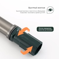 Смеситель Splenka для умывальника S221.10.09 Графит