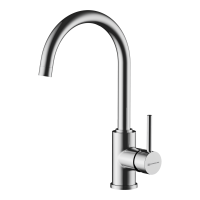 Смеситель для кухни Omoikiri Shinagawa-BN латунь/нержавеющая сталь