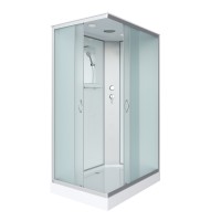 Душевая кабина Niagara Classic NG-43185-14Q (110х80х215) низкий поддон(13см),стекло матовое,3 места
