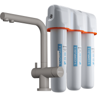 Комплект смеситель+фильтр Nagano-GR-P + Pure drop Lite