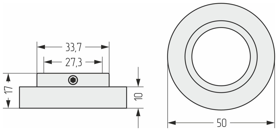 Отражатель TUBE (d 3/4")