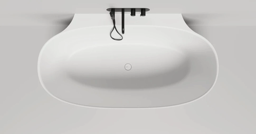 Ванна пристенная ALDA WALL 170 S-Sense Глянцевое