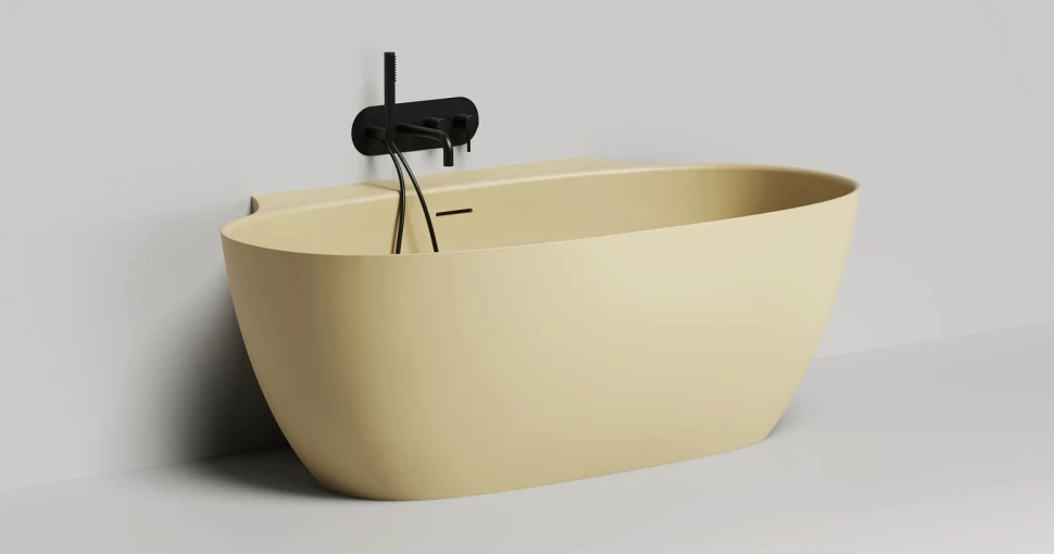 Ванна пристенная ALDA WALL 170 S-Sense Глянцевое