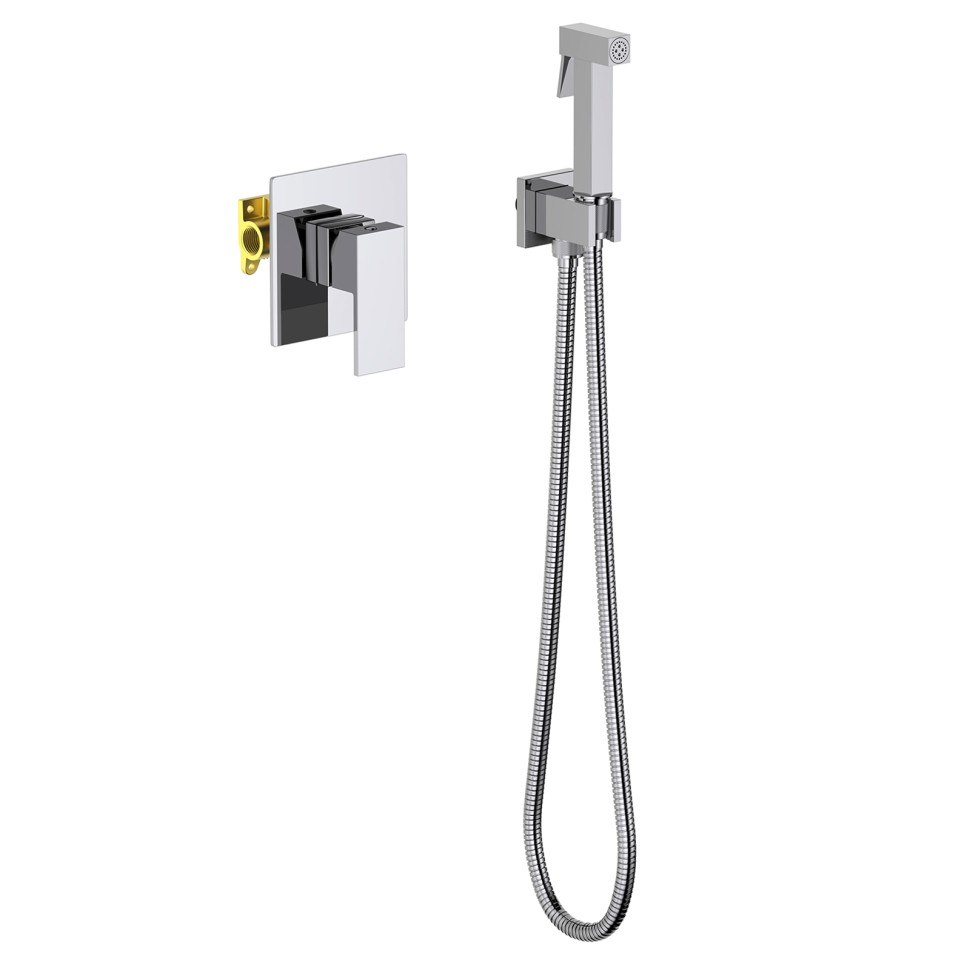 Смеситель встроенный с гигиеническим душем Timo Selene 2089/00SM хром