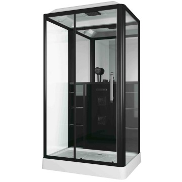 Душевая кабина Grossman Alba GR227L (90x120x225) дверь раздвижная,3 места