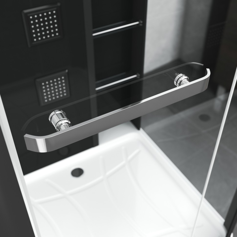 Душевая кабина Grossman Alba GR227L (90x120x225) дверь раздвижная,3 места