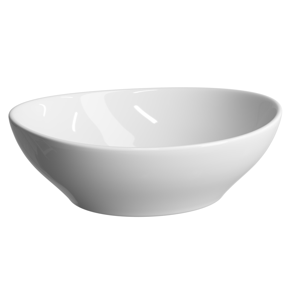 Умывальник чаша накладная овальная Element 405x330x140 мм