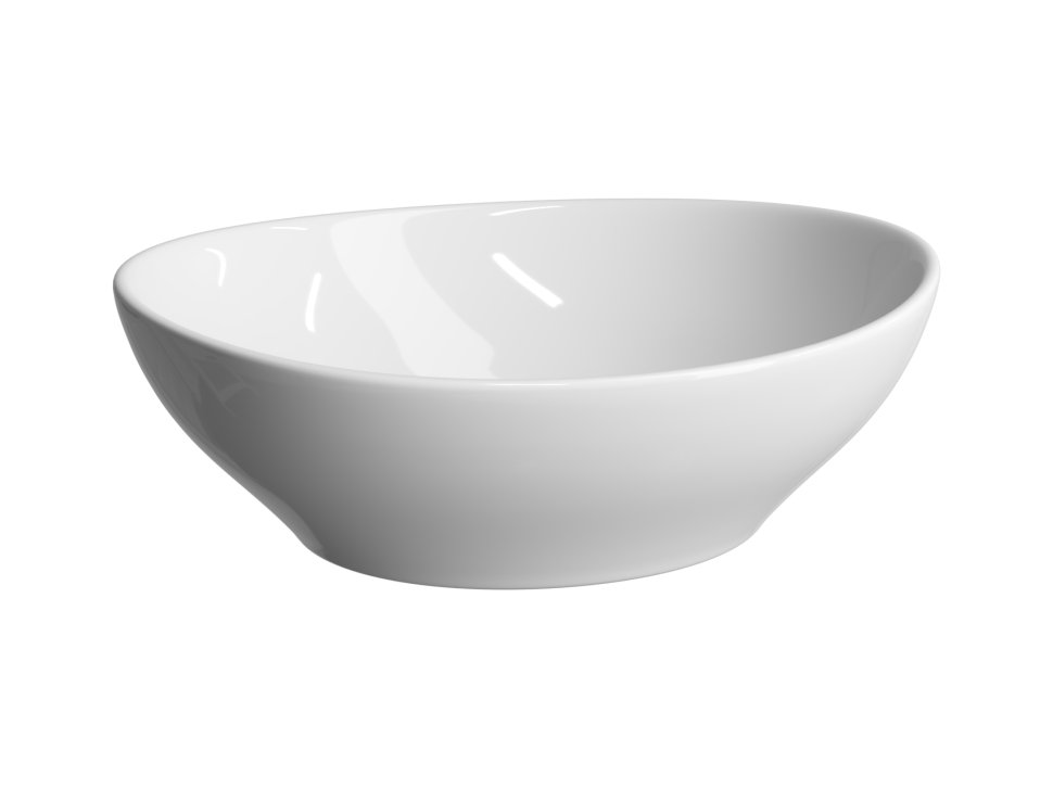 Умывальник чаша накладная овальная Element 405x330x140 мм