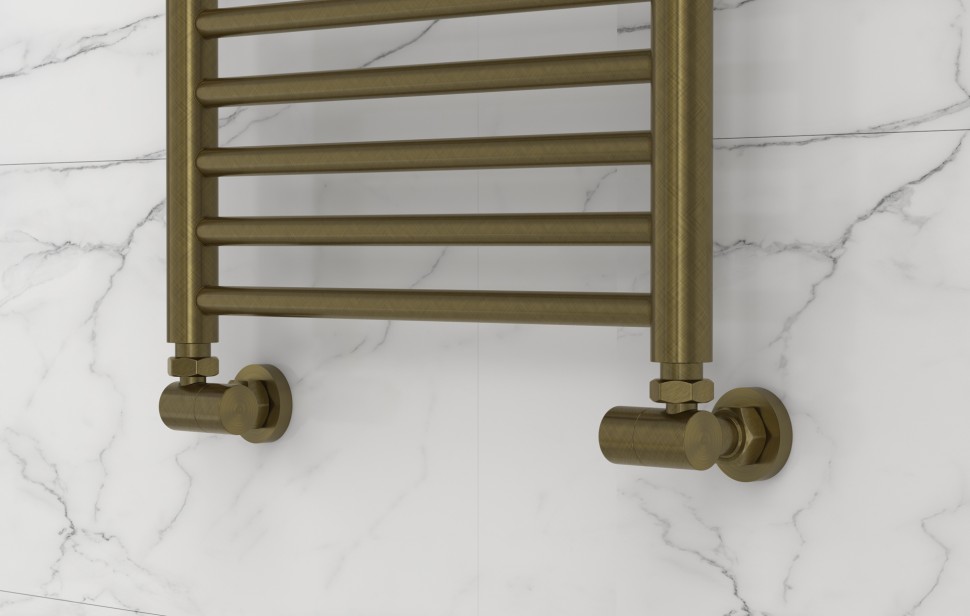 Вентиль 3D правый под шестигранник (G 1/2" НР х G 3/4" НГ)