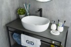 Раковина Gid N9026b 51113 накладная белая 48x35x13.5