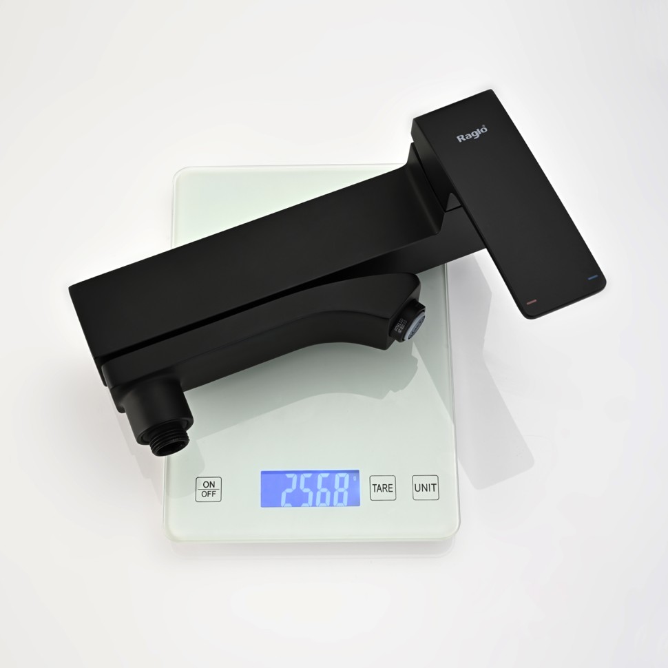 Смеситель Raglo для ванны и душа черный