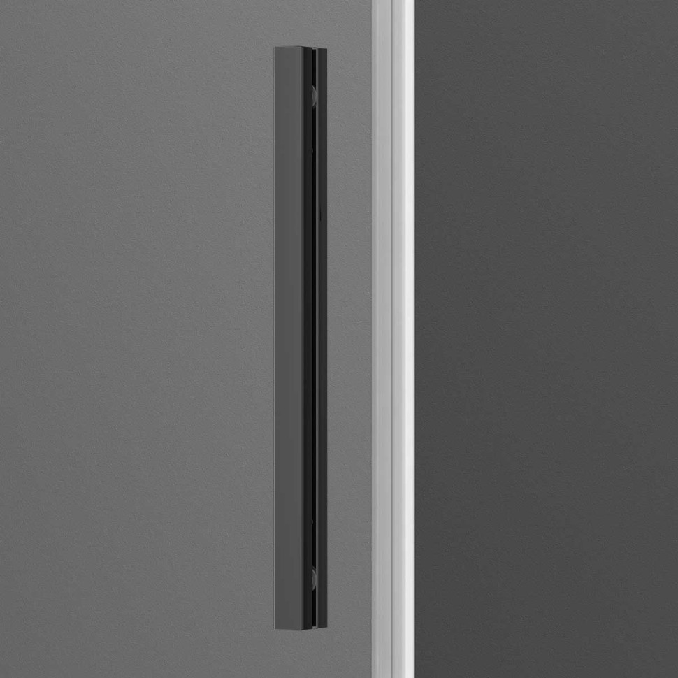 Душевой уголок Soft VSR-3SO8012CLGM, 1200*800, вороненая сталь, стекло прозрачное