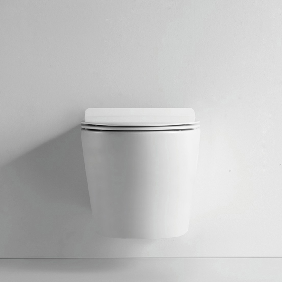 Унитаз подвесной IBERICA BLANCA BURGOS MINI Tornado белый (IB.BRM.234.1B1)