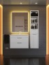 Тумба под раковину для ванной подвесная Uperwood Modul 61х44,4х55 см, белаяатовая