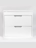 Тумба под раковину для ванной подвесная Uperwood Modul 61х44,4х55 см, белаяатовая