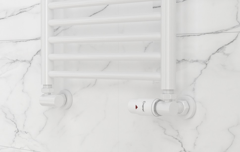 Автоматический терморегулятор 3D правый (G 1/2" НР х G 3/4" НГ)