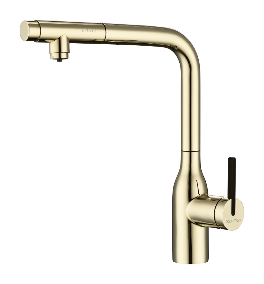 Смеситель для кухни Viper, золото, Vi213105-G, Starke-Paulmark